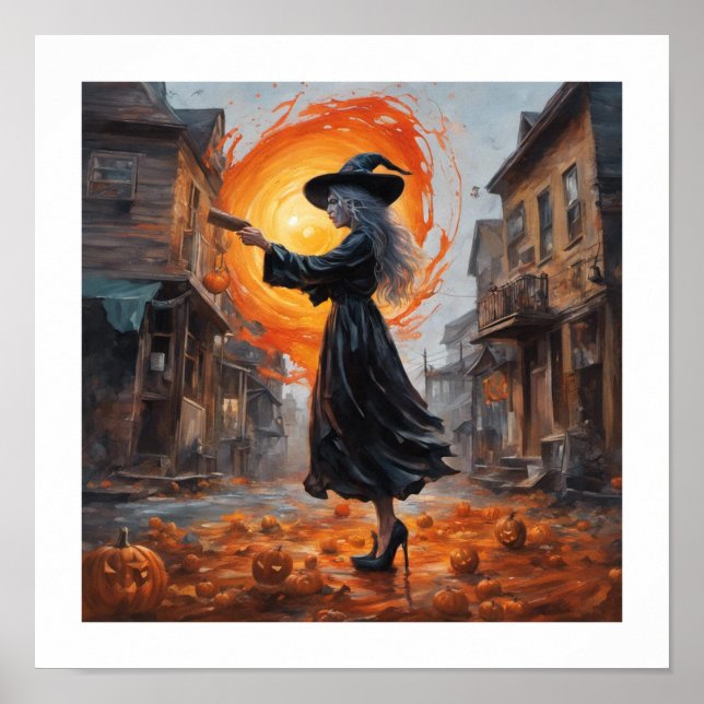 Poster de sorcière (Devant)