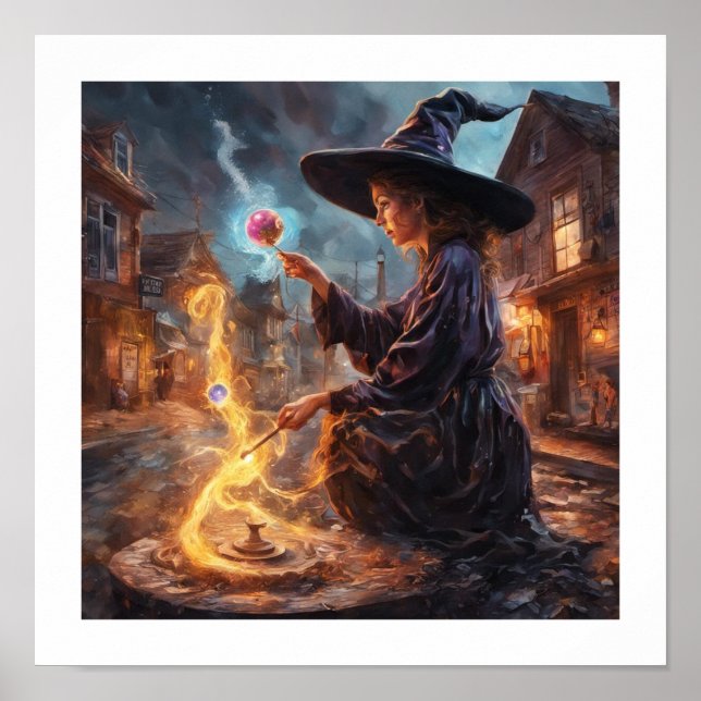 Poster de sorcière (Devant)