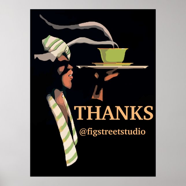 Poster de soupe de cuisine (Devant)