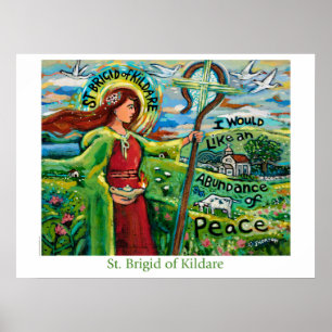 Poster de St. Brigid of Kildare