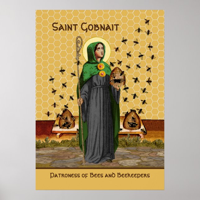 Poster de St. Gobnait de Ballyvourney (SAE 003) (Devant)