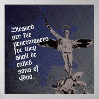 Poster de St. Michael Archangel - Sheriff Star