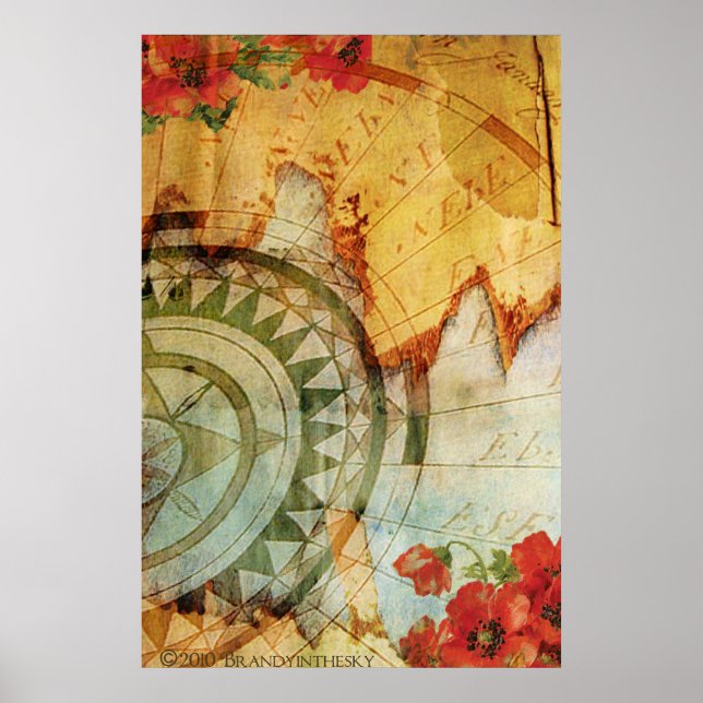 Poster de Steampunk Antiquaire avec Compass & Popp (Devant)