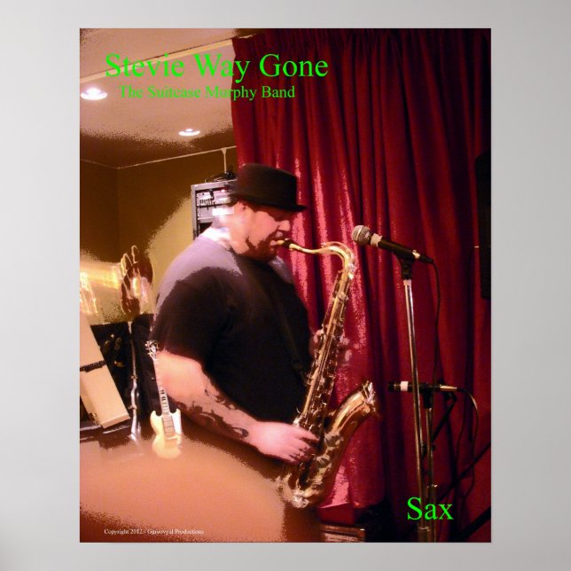 Poster de Stevie Ray Gone (Devant)
