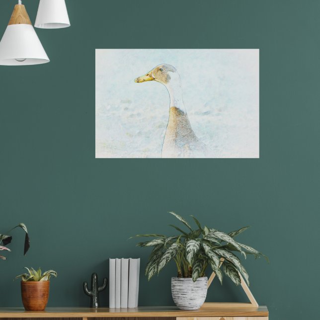 Poster de style Pastel Art Pretty Duck (Salon 1)