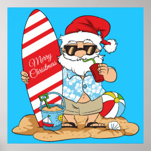 Poster de Surboard Père Noël