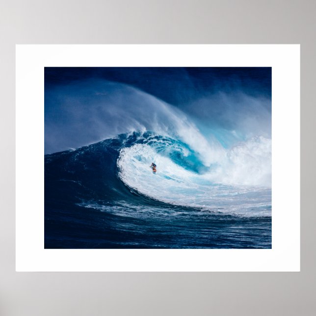 Poster de surfer (Devant)