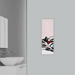 Poster De Surfer Wave Surfing At Sunrise