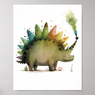 Poster de suspension de dinosaures