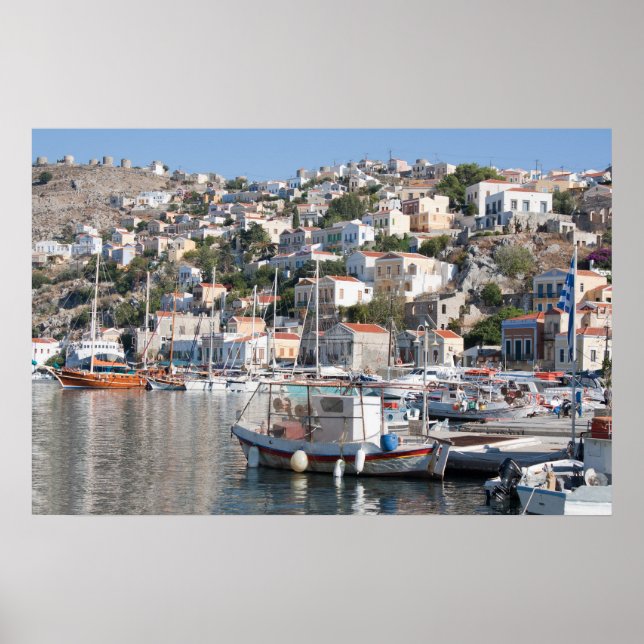 Poster de Symi en Grèce (Devant)