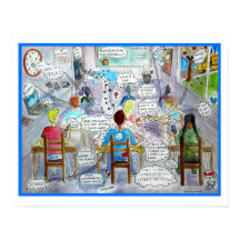Poster de Symptômes TDAH-Super pour votre classe!