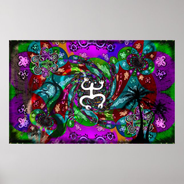 Poster de taïno caribéen (Devant)