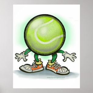 Poster de tennis