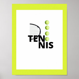 POSTER DE TENNIS