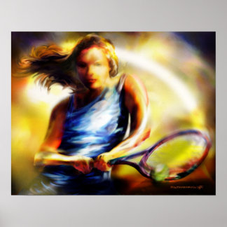 Poster de tennis