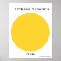 Poster de Tetrakaidecagon en Polygon