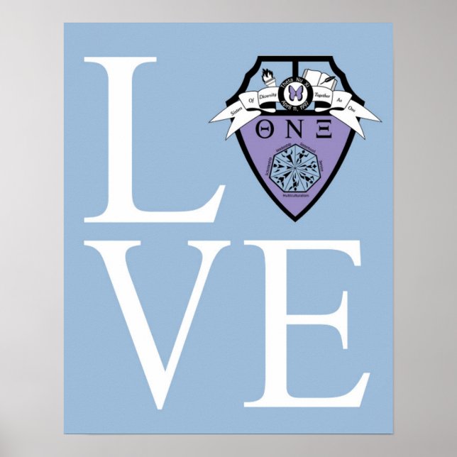 Poster de Theta Nu Xi LOVE (Devant)