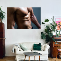 Poster de type hot Pec Perfection