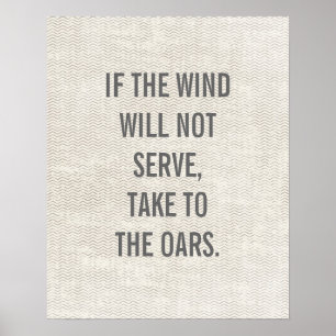 Poster de typographie Motivational Quote