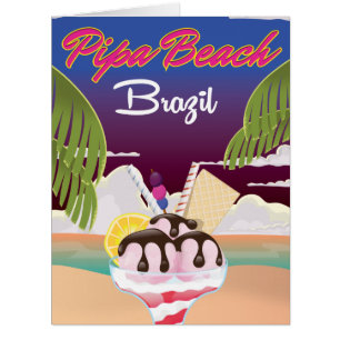 Poster de vacances Pipa Beach Brésil