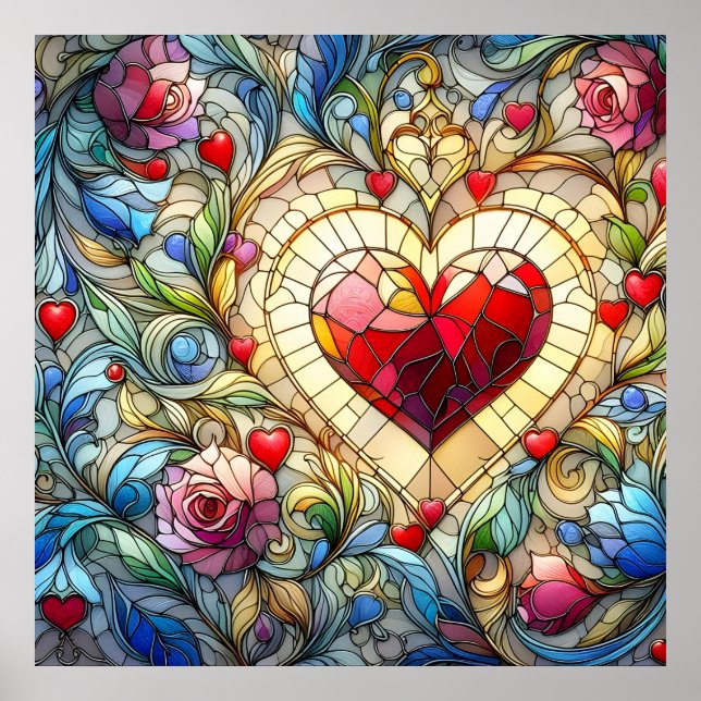 Poster de Valentine Hearts (Devant)