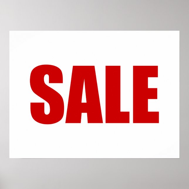 POSTER DE VENTE (Devant)