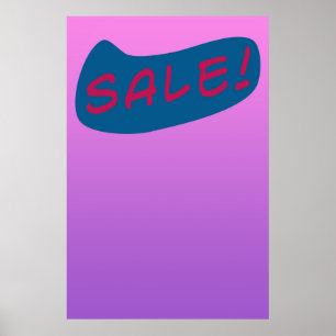 Poster de vente tendance Cool Zine Style