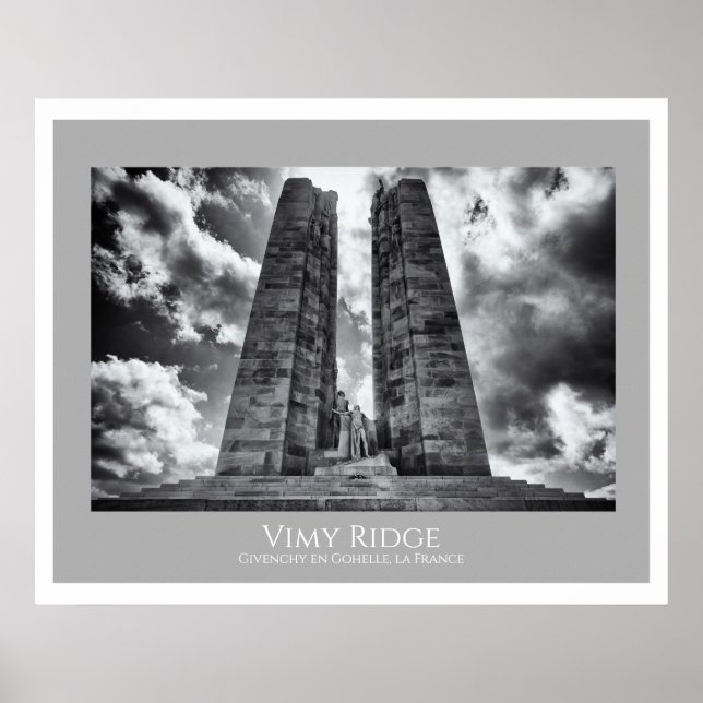 Poster de Vimy Ridge, France (Devant)