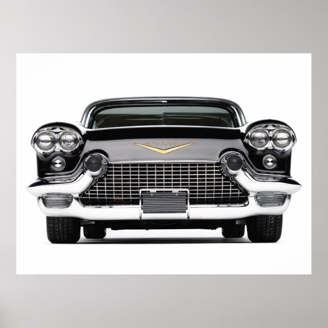 Poster de voiture classique (Devant)