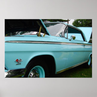Poster de voiture classique