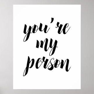 Poster de votre personnage