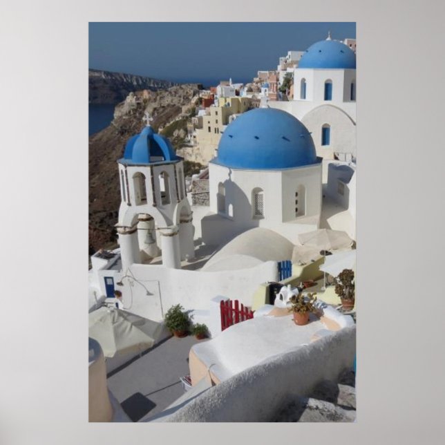 Poster de voyage de Mykonos Grèce (Devant)