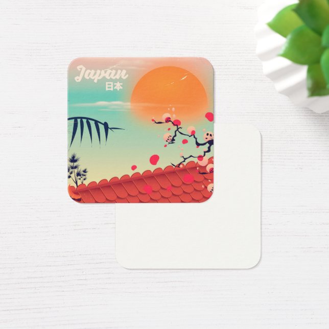 Poster de voyage du paysage japonais (Bureau)