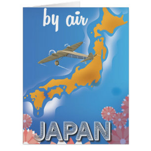 Poster de voyage japonais vintage