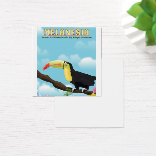 poster de voyage Melanesia Toucan (Bureau)