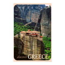 Poster de voyage Meteora