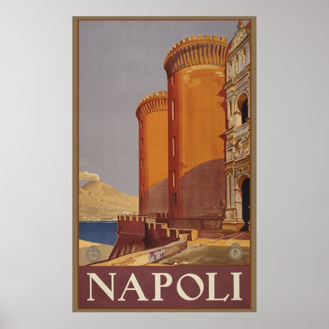 Poster de voyage NAPOLI (Devant)