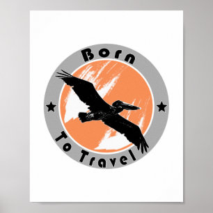 Poster de voyage Né