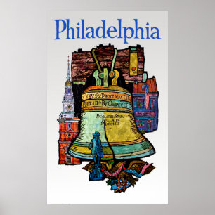 Poster de voyage Philadelphie