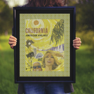 Poster de voyage Retro So Cal Air