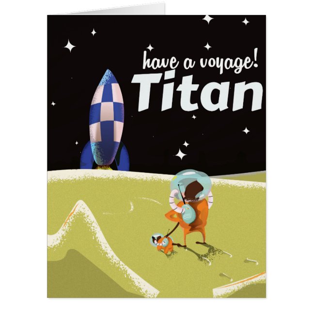 Poster de voyage Titan (Devant)