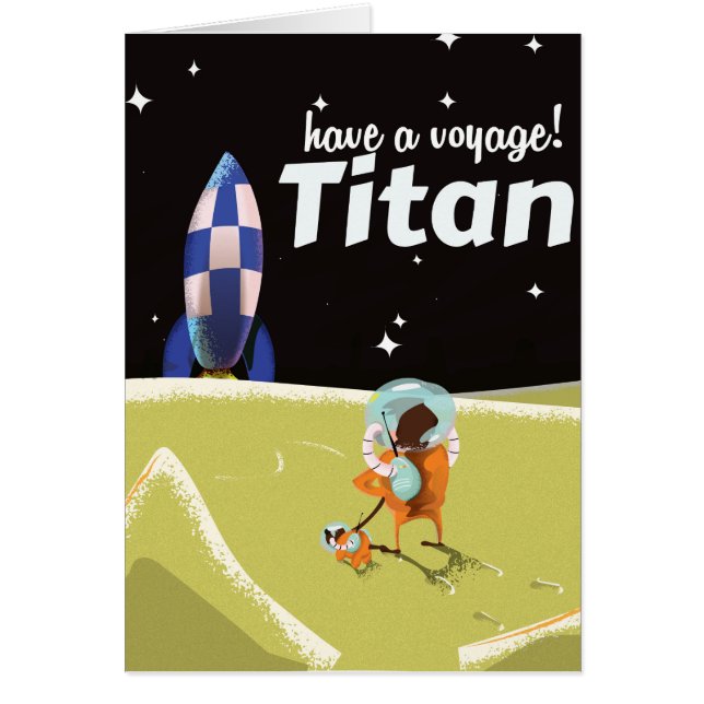 Poster de voyage Titan (Devant)