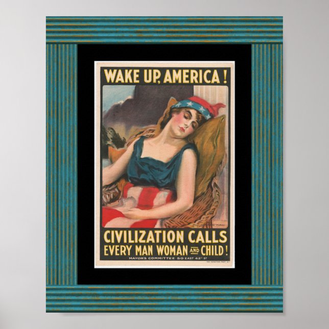 Poster de Wake Up America (Devant)
