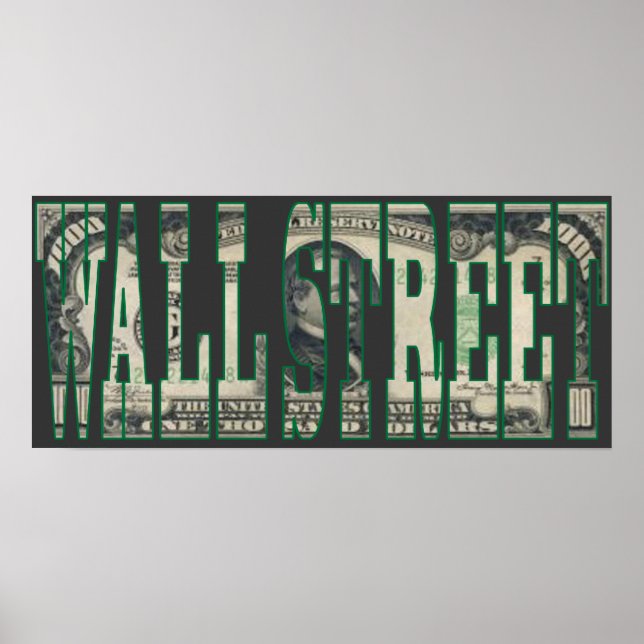 Poster de Wall Street (Devant)