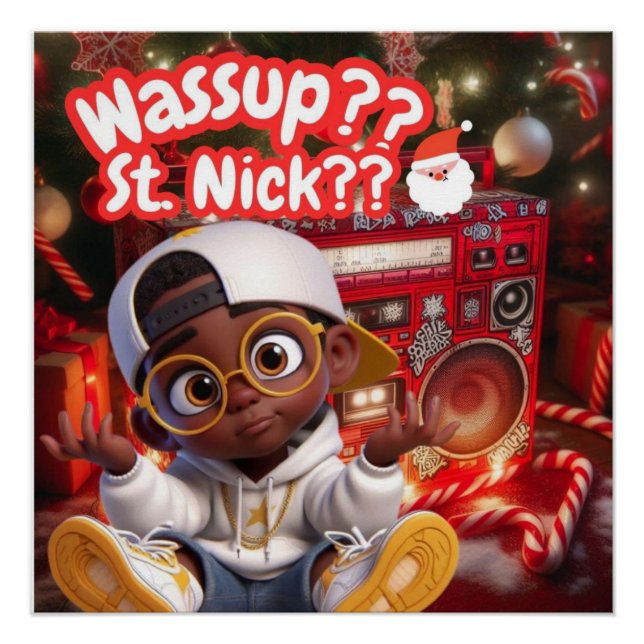 Poster de Wassup Saint Nick (Devant)