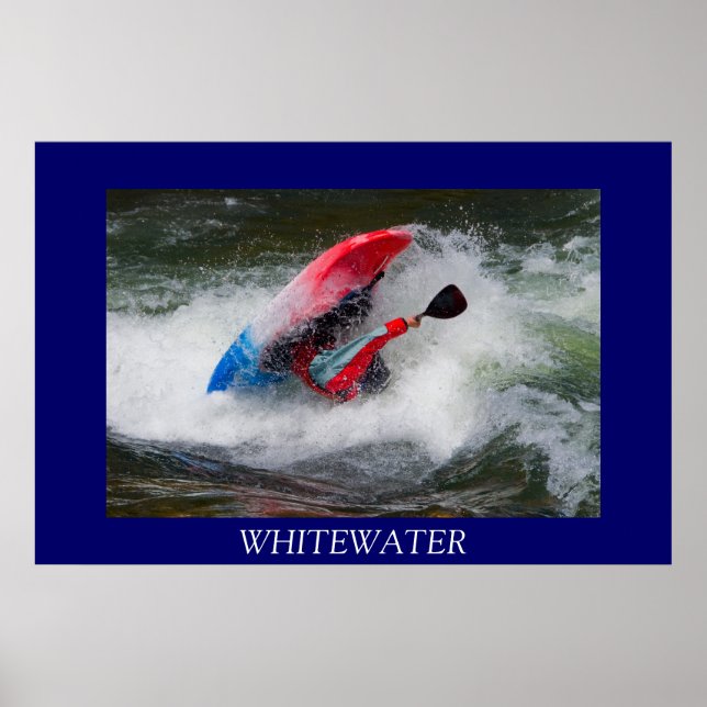 Poster de Whitewater Kayak (Devant)