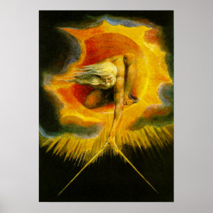 Poster de William Blake Ancient of Days