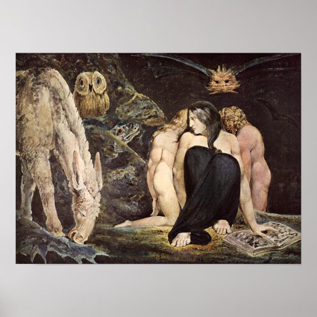 Poster de William Blake Hecate (Devant)