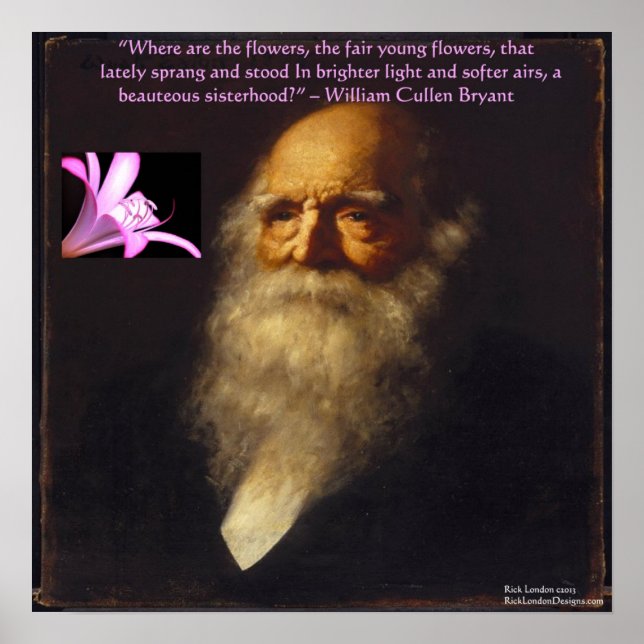 Poster de William Cullen Bryant (Devant)
