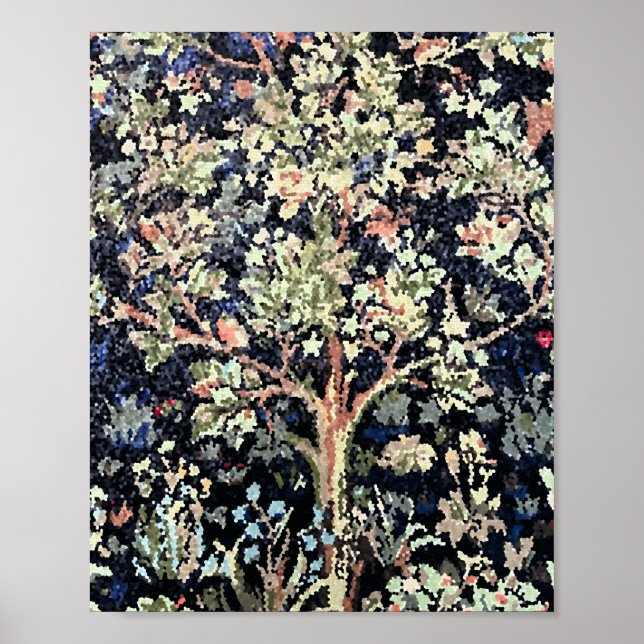 Poster de William Morris Tree of Life (Devant)